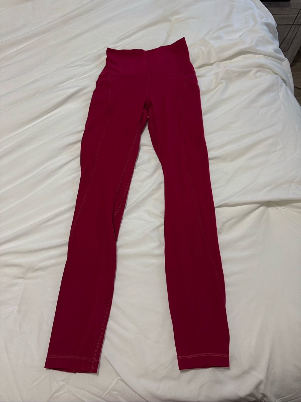 Lululemon Align High Rise Pants with Pockets 25” - Ruby Red